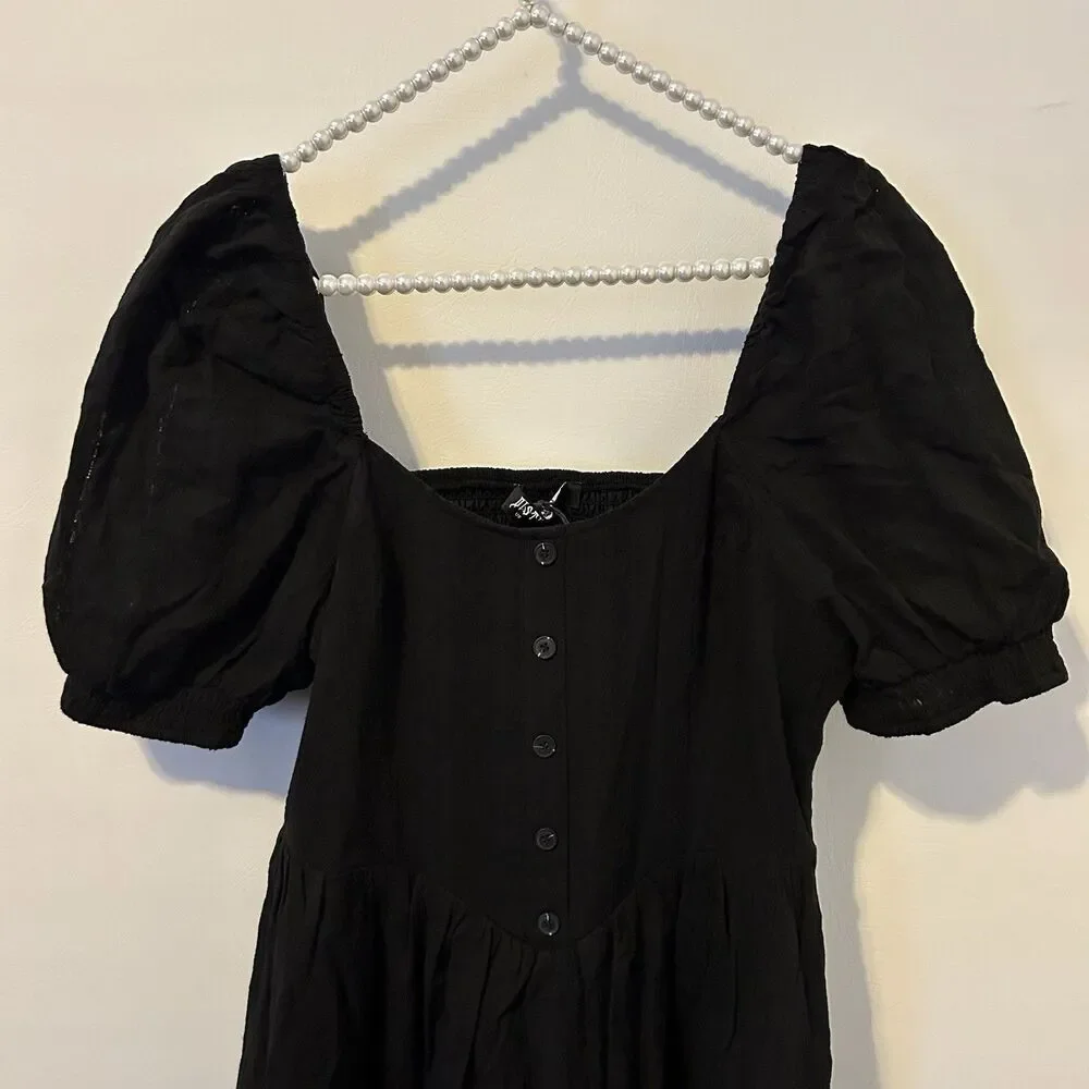 Disturbia Black Maxi Dress - Picture 7 of 15